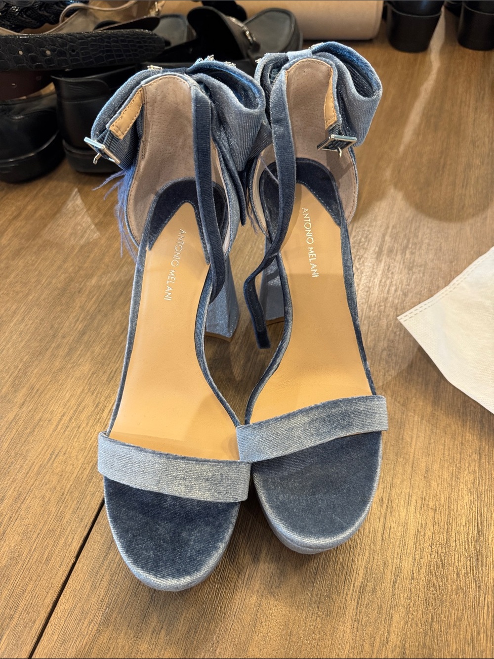 Antonio Melani, the Janie Velvet Platform Dress Sandals
Women's - Picture 2 of 3